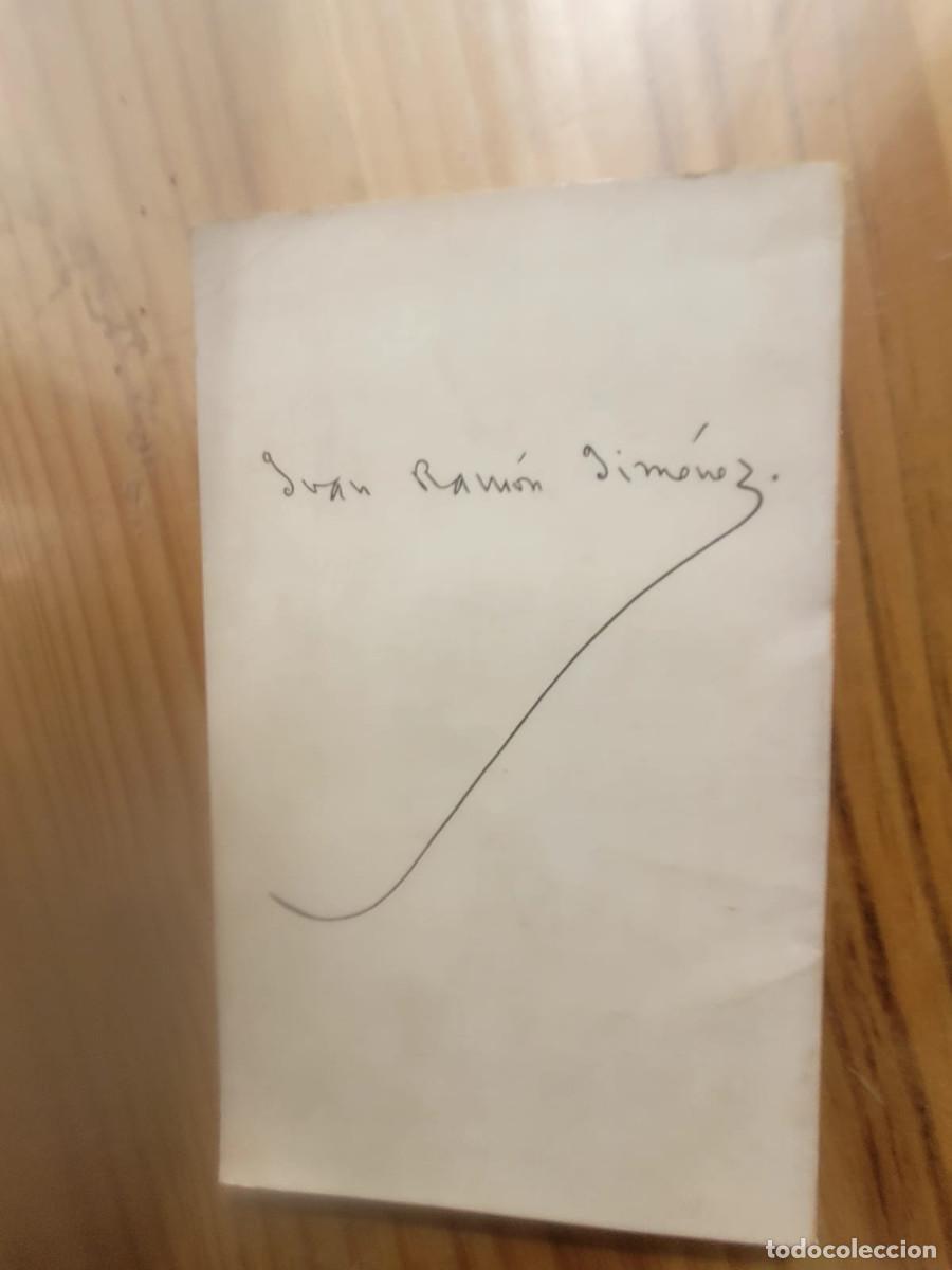 Libros de segunda mano: OLVIDANZAS - JUAN RAM&Oacute;N JIM&Eacute;NEZ - Foto 3