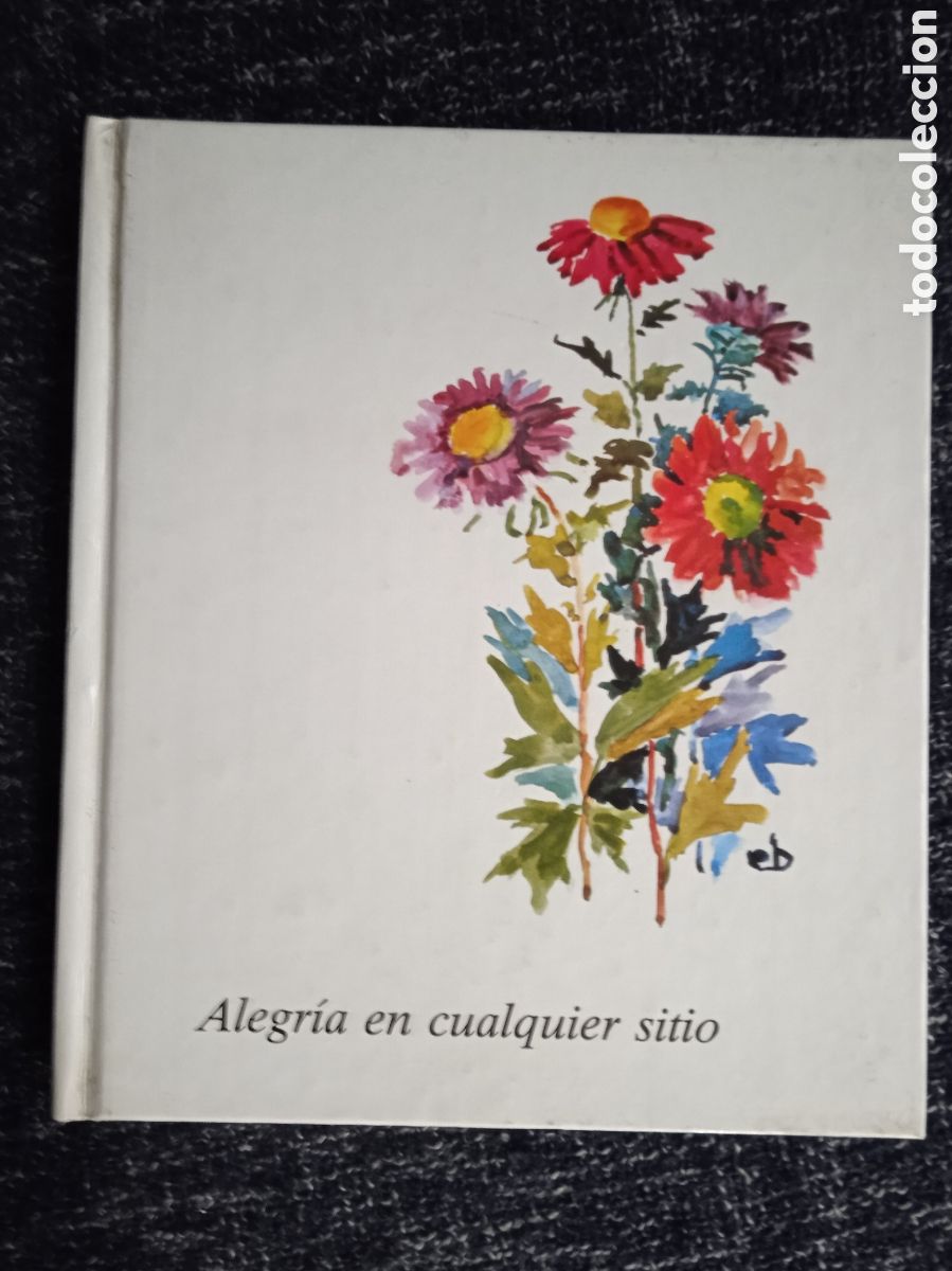 Libri di seconda mano: Alegr&iacute;a en cualquier sitio. Uni&oacute;n de poemas y pinturas