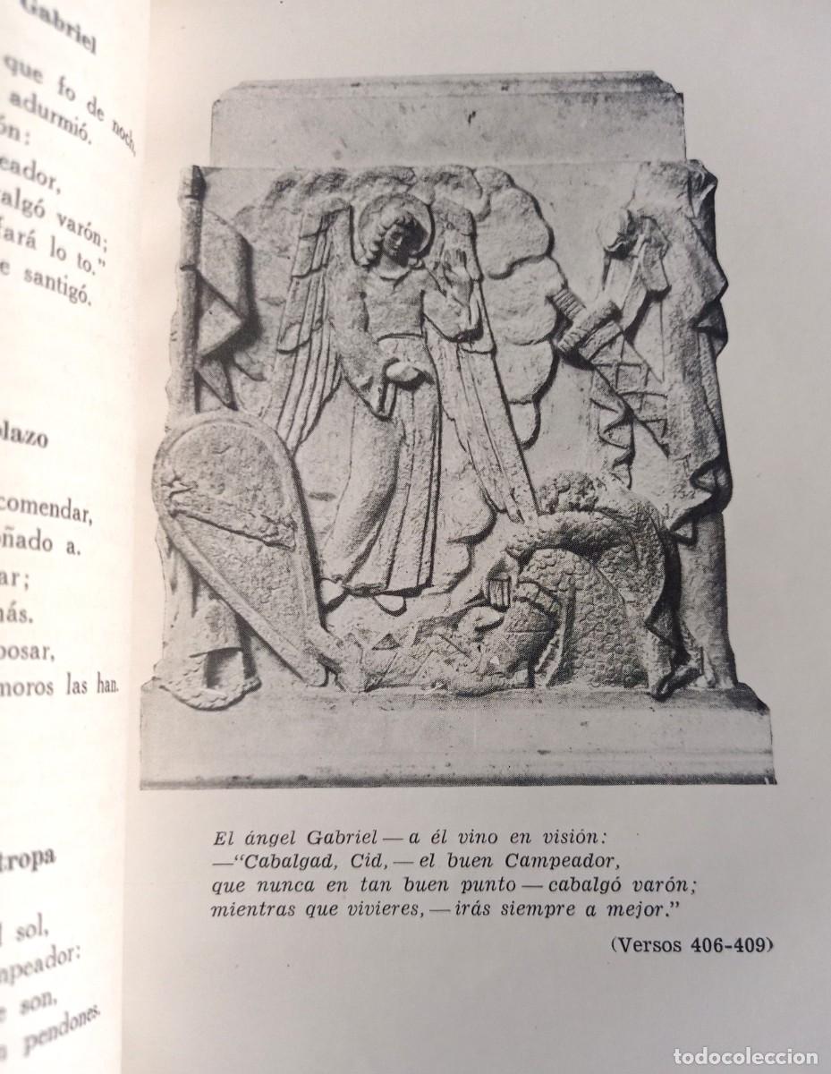 Libros de segunda mano: libro &rdquo; Poema de Mio Cid &rdquo; del a&ntilde;o 1955 - Foto 3