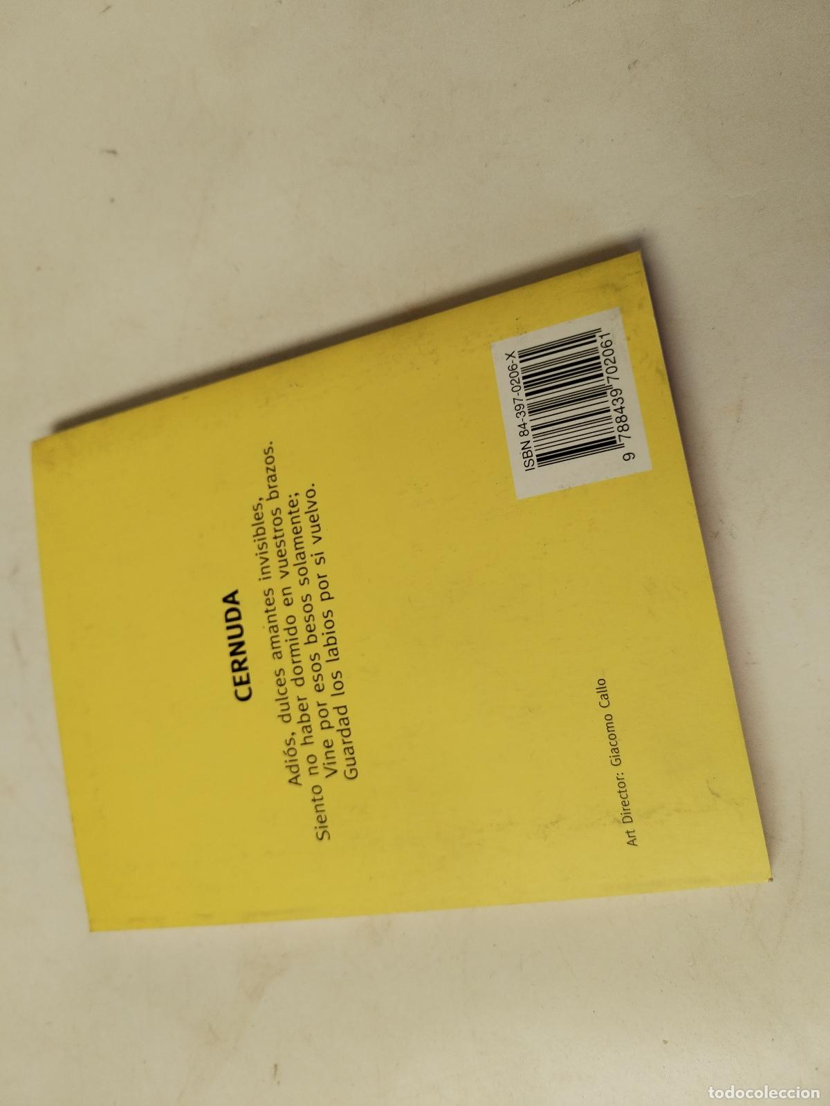 Libros de segunda mano: 34 poemas ( Cernuda, Luis )- c126 - Foto 4