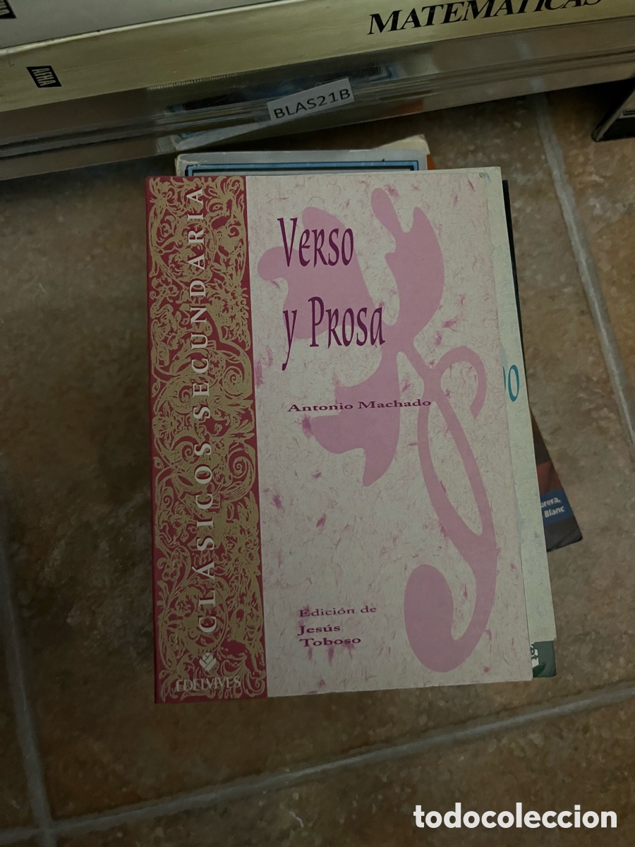 Libros de segunda mano: Blas21A verso y prosa, Antonio Machado - Foto 1