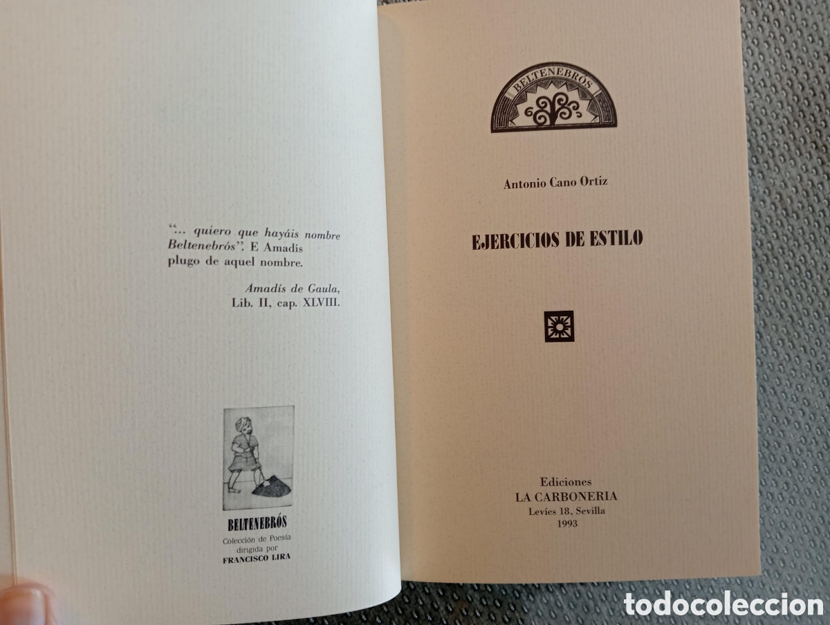 Libros de segunda mano: Ejercicios de estilo / Antonio CANO ORTIZ - Foto 2