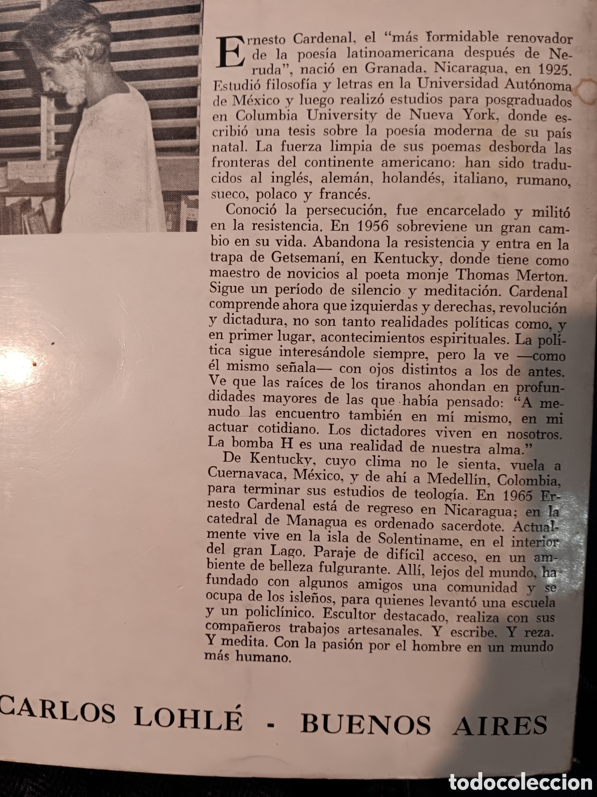 Libros de segunda mano: Ernesto Cardenal. Salmos - Foto 2