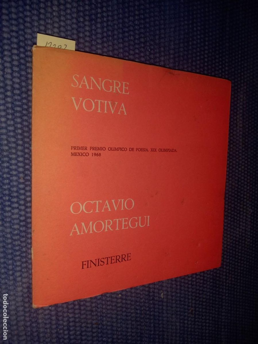 Libros de segunda mano: Amortegui, Octavio: Sangre votiva - Foto 1