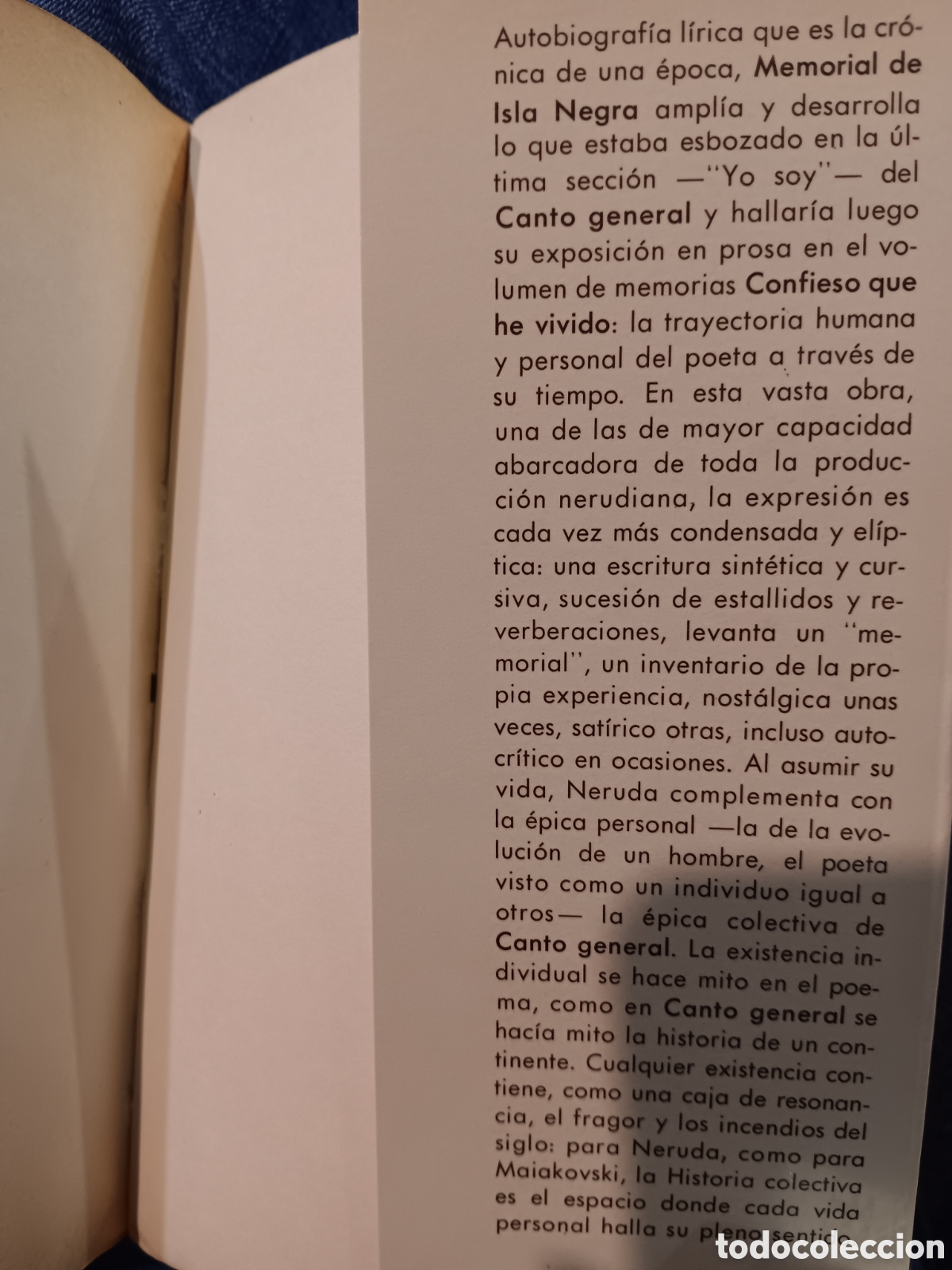 Libros de segunda mano: Pablo Neruda. Memorial de la isla negra - Foto 2