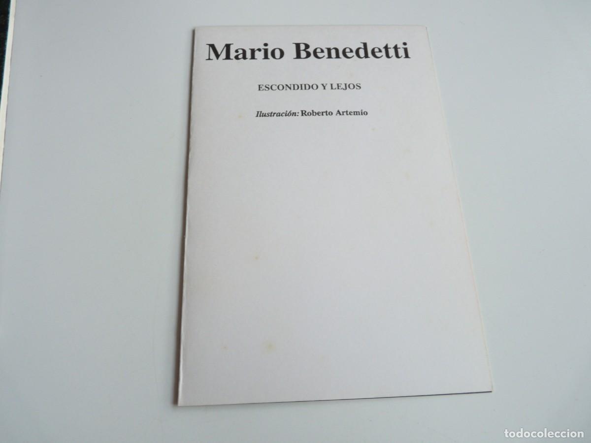 Libros de segunda mano: Con estos versos Mario Benedetti REF: 3-281 - Foto 2