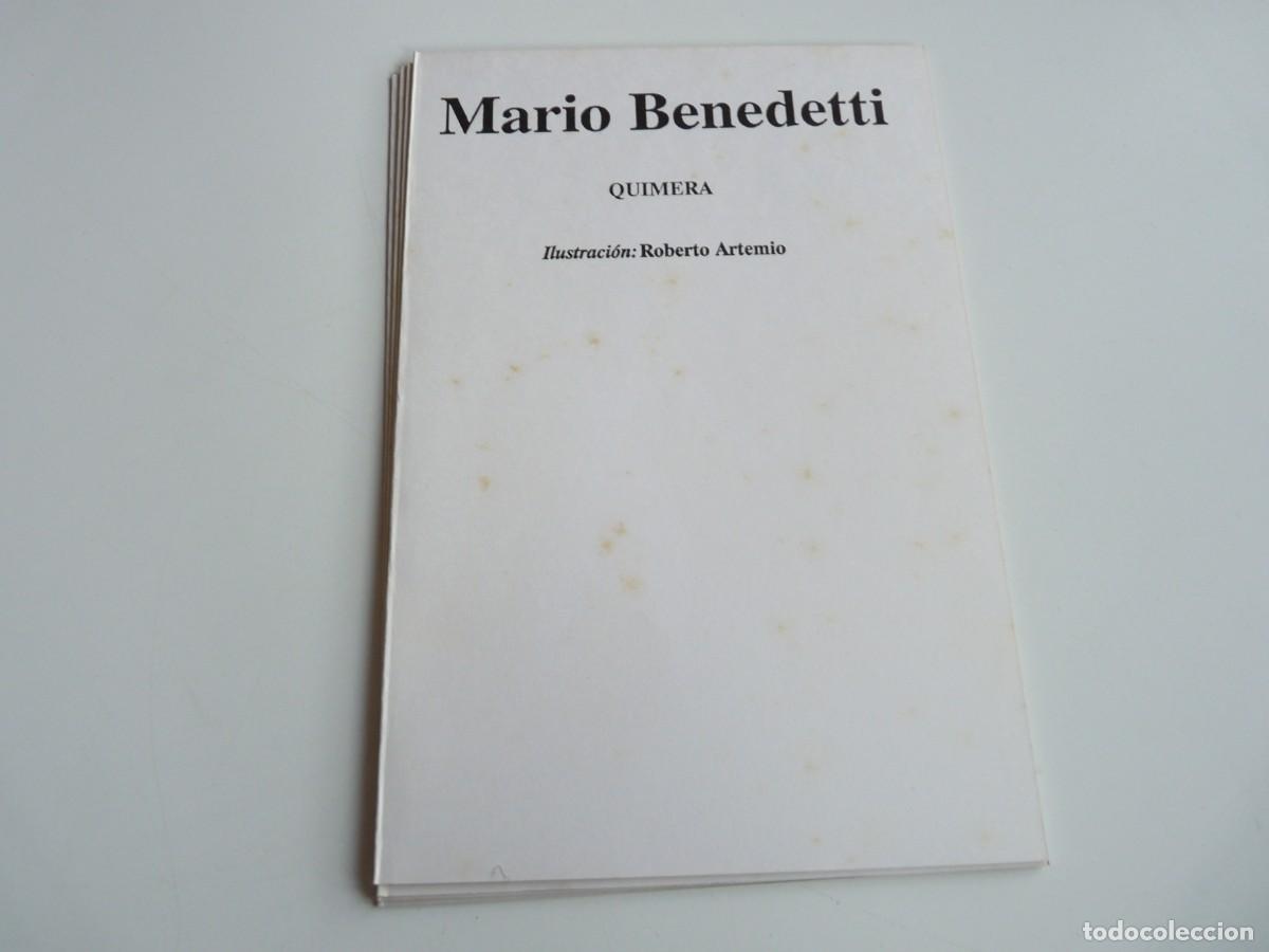 Libros de segunda mano: Con estos versos Mario Benedetti REF: 3-281 - Foto 4