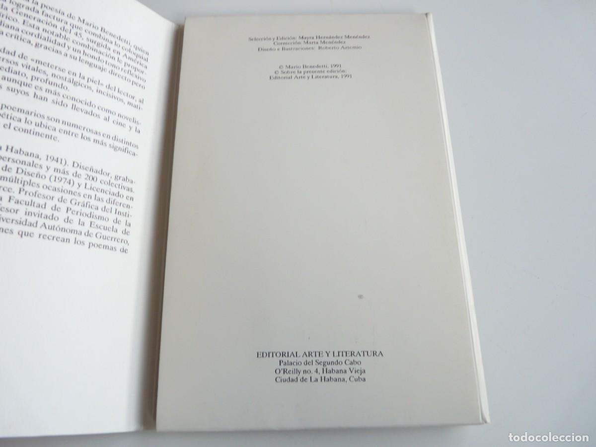 Libros de segunda mano: Con estos versos Mario Benedetti REF: 3-281 - Foto 9