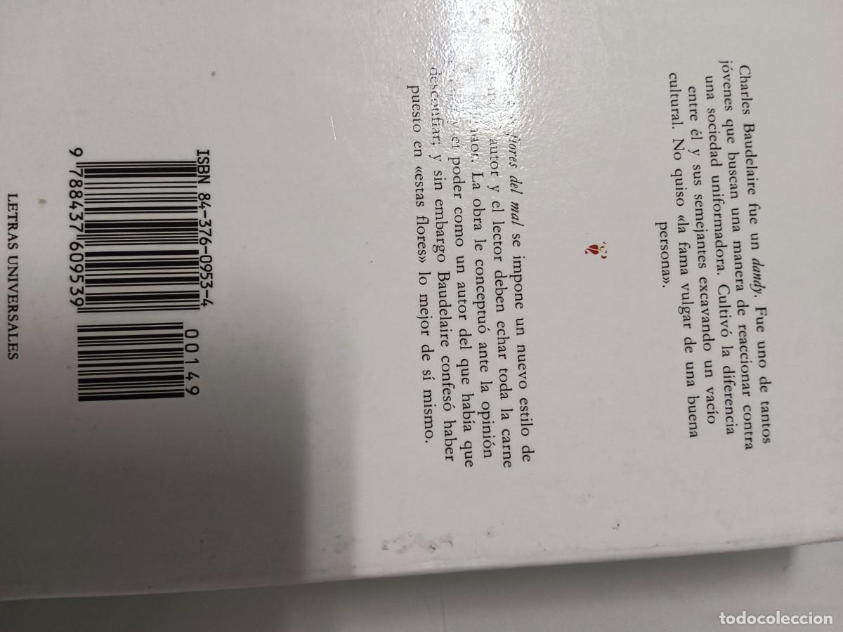 Libros de segunda mano: Las flores del mal de Charles Baudelaire - Foto 3