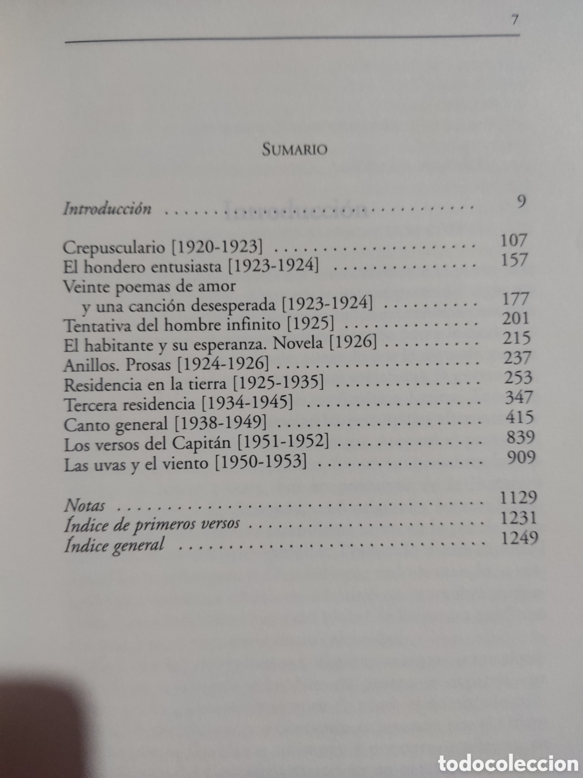 Libros de segunda mano: Obras completas Pablo Neruda volumen 1 - Foto 5