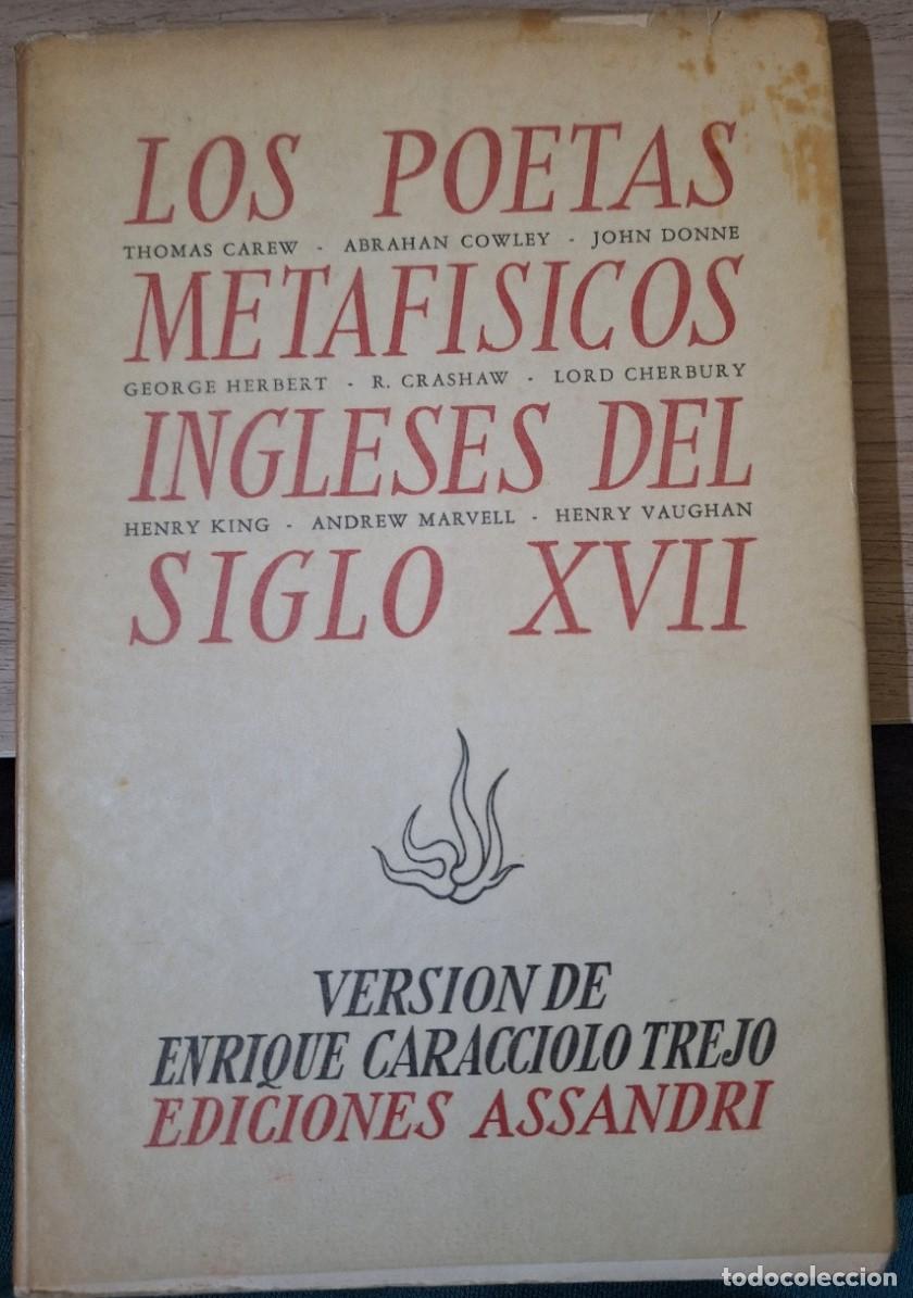 Gebrauchte B&uuml;cher: LOS POETAS METAFISICOS INGLESES DEL SIGLO XVII. - CARACCIOLO TREJO, Enrique (Selecci&oacute;n, prologo, ver