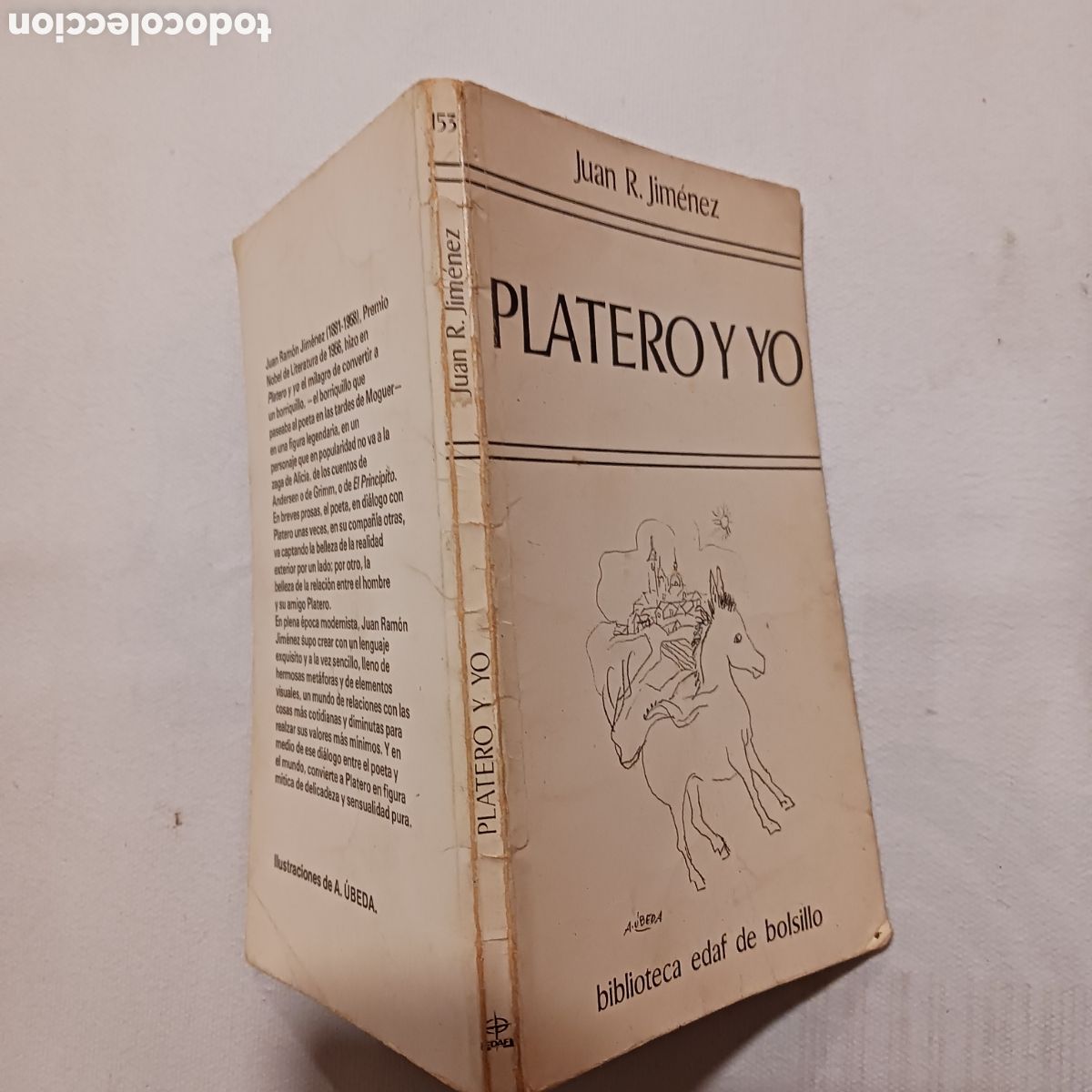 Libros de segunda mano: Platero y yo de Juan Ramon Jimenez - Foto 2