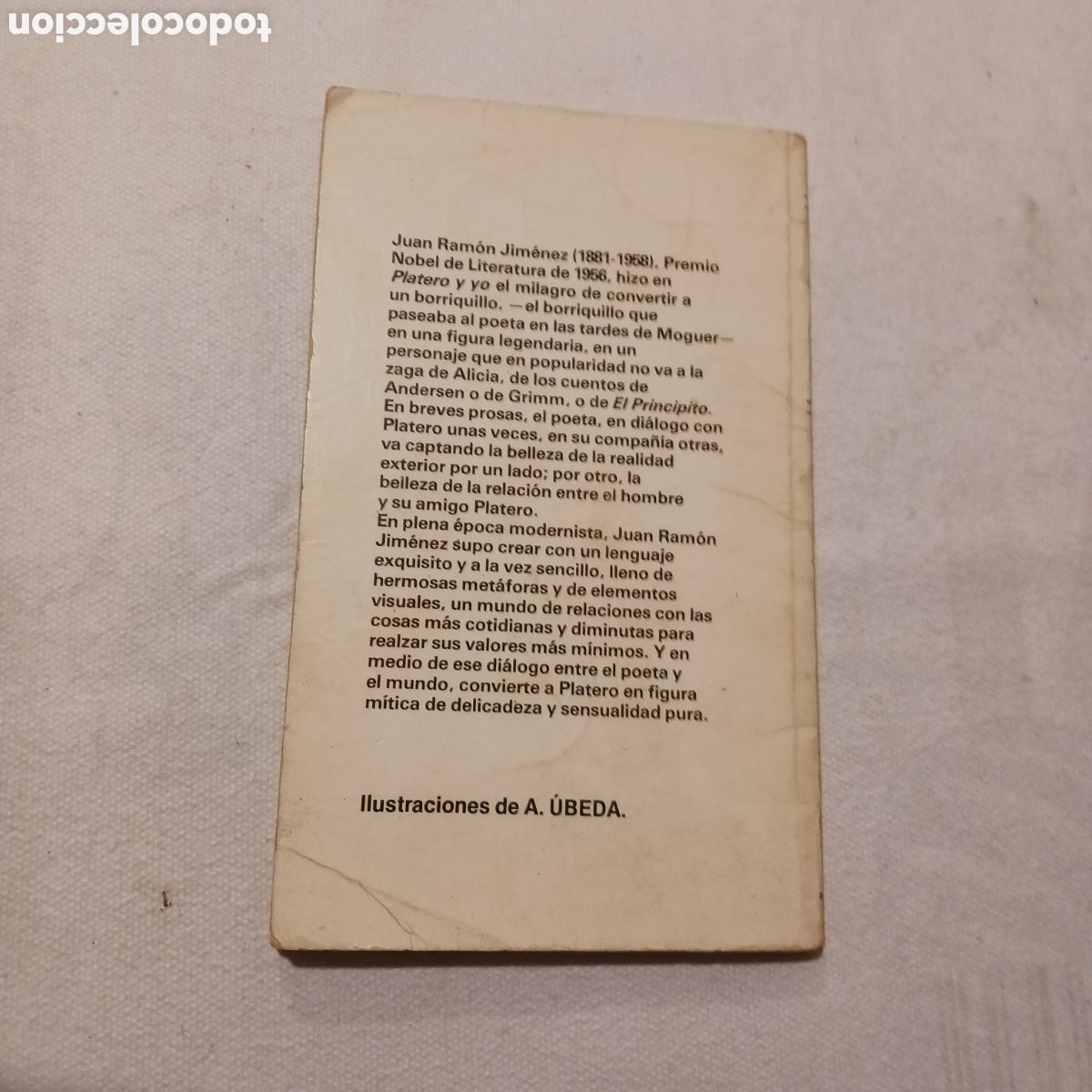 Libros de segunda mano: Platero y yo de Juan Ramon Jimenez - Foto 13