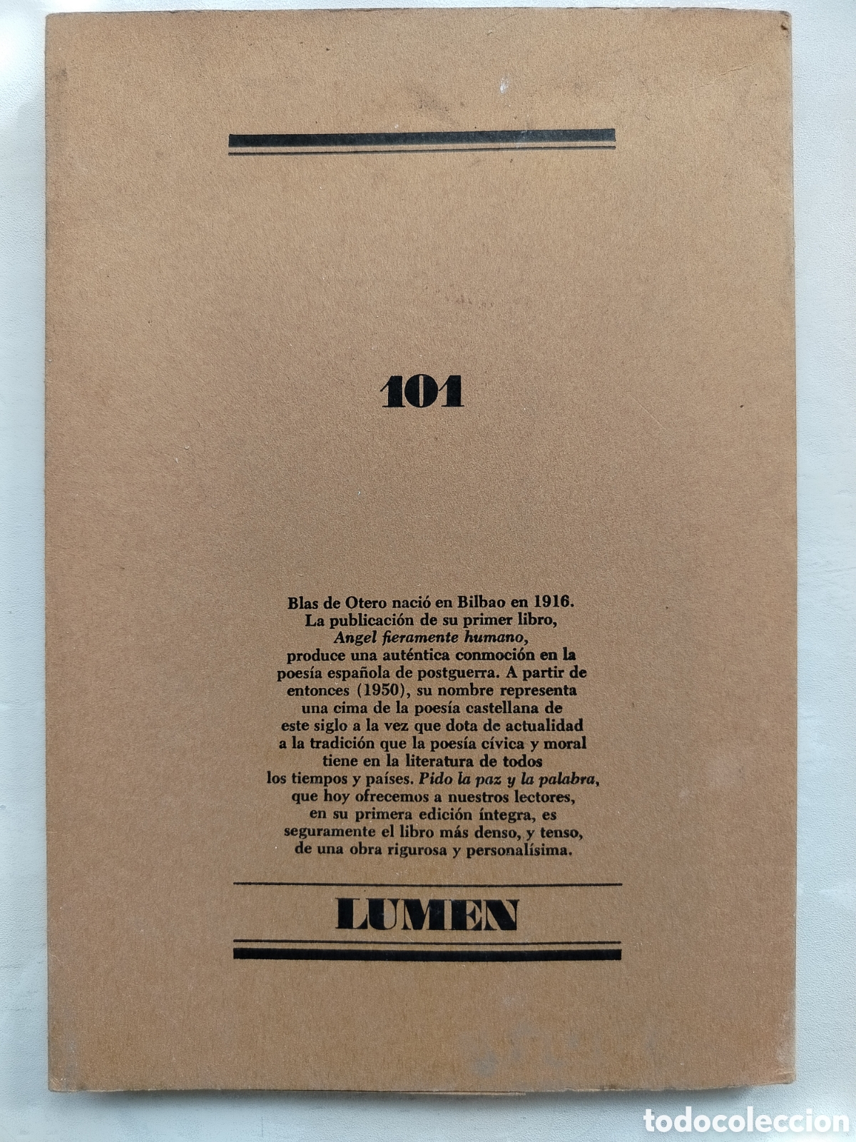 Libros de segunda mano: Pido la Paz y la Palabra - Foto 2