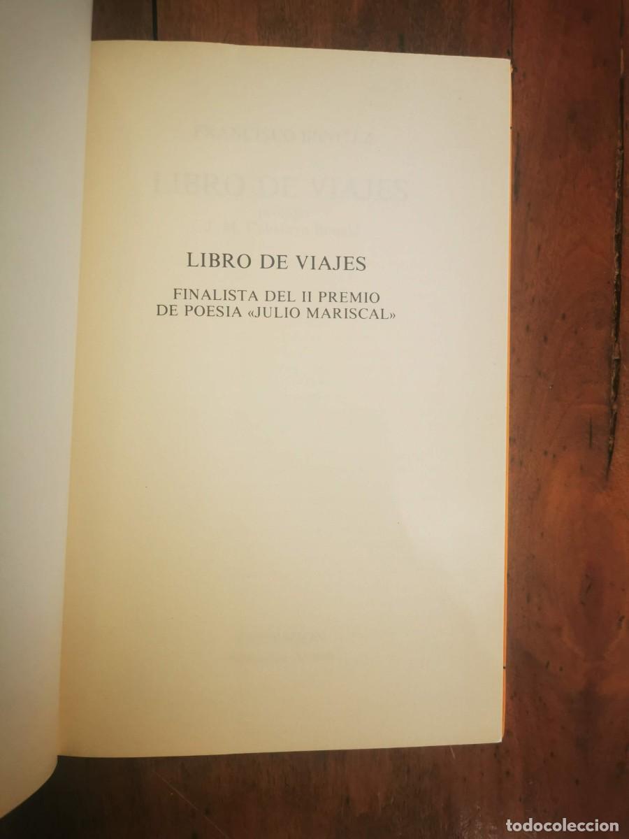 Libros de segunda mano: BEN&Iacute;TEZ, Francisco. Libro de viajes - Foto 2