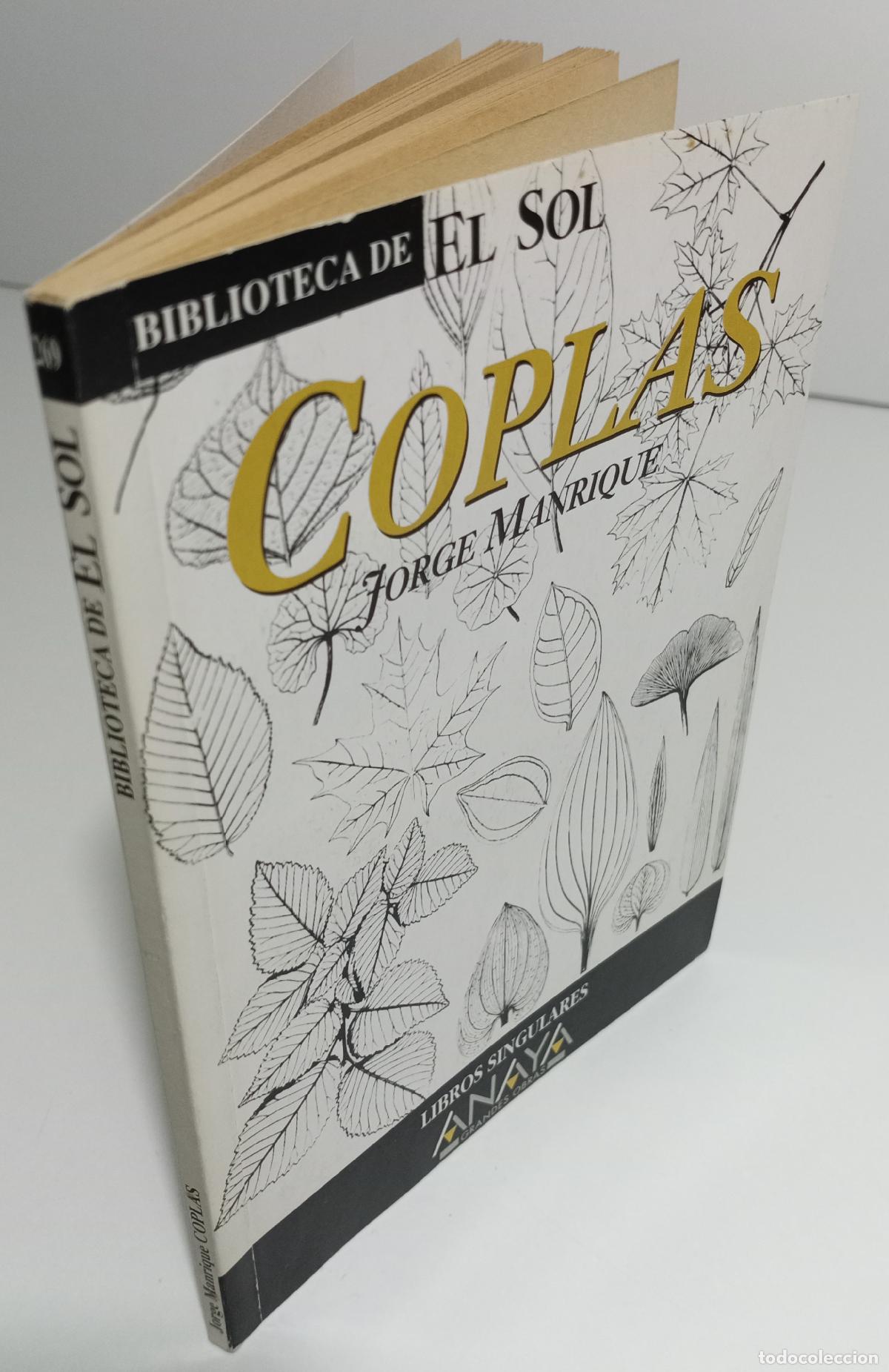 Libros de segunda mano: Coplas - Manrique, Jorge - Foto 2