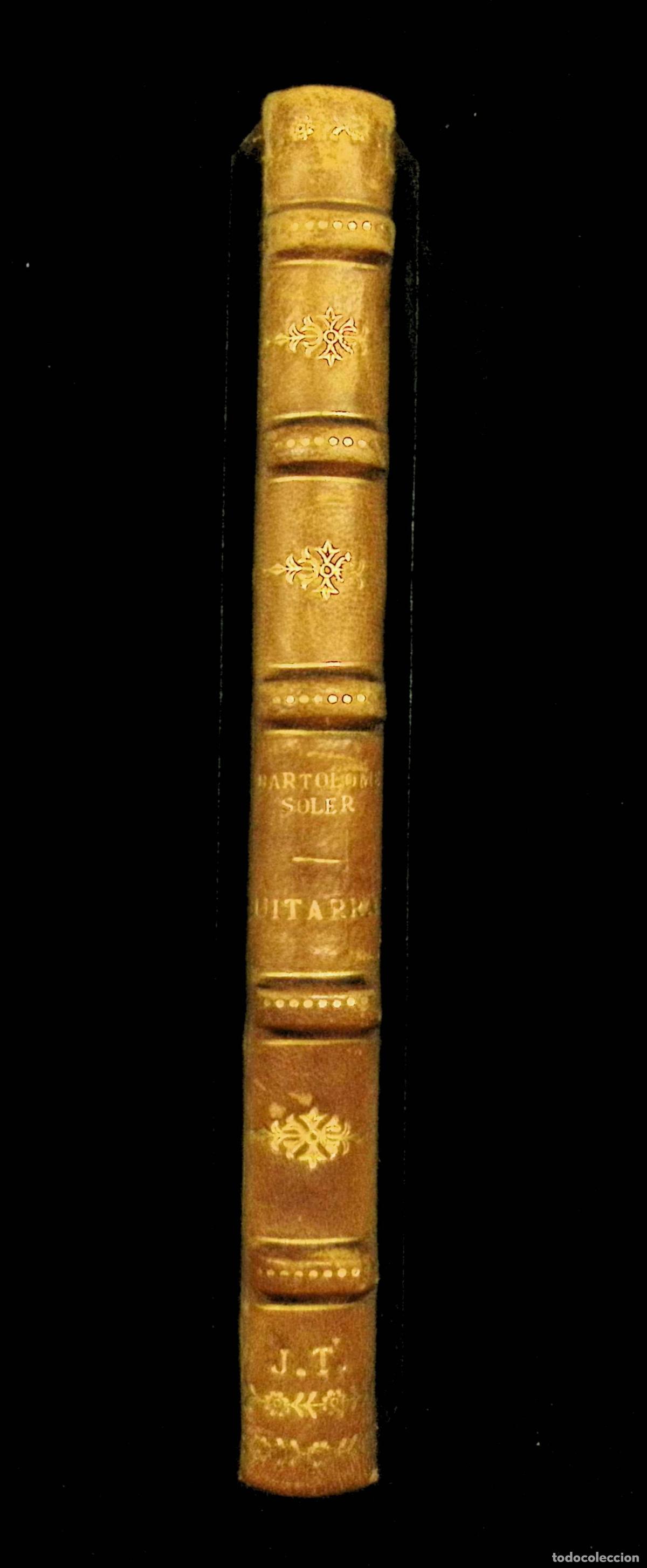 Libros de segunda mano: GUITARRA. - SOLER, Bartolom&eacute;. PRIMERA EDICI&Oacute;N, 1950. - Foto 5
