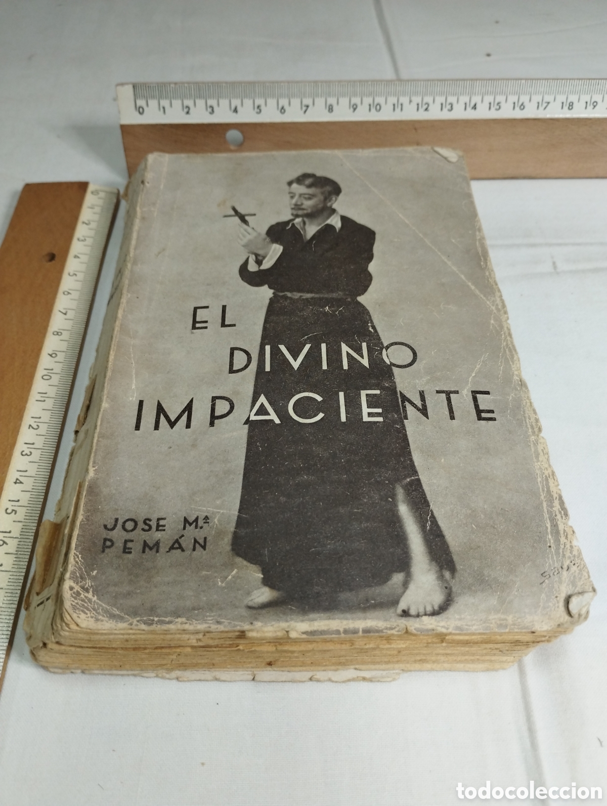 Libros de segunda mano: El divino impaciente. Jos&eacute; M. Pem&aacute;n - Foto 1