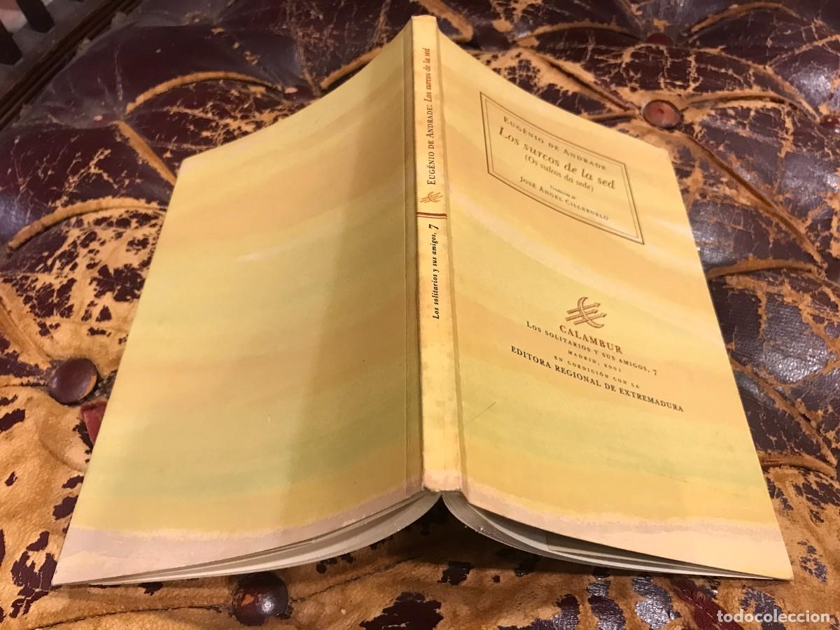 Second hand books: EUGENIO DE ANDRADE. LOS SURCOS DE LA SED (OS SULCOS DA SEDE) 2001. (POES&Iacute;A)