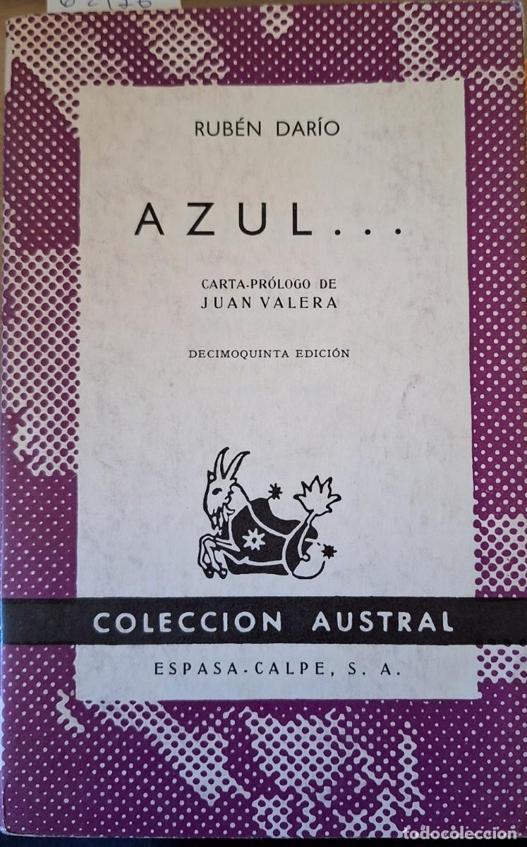 Libros de segunda mano: AZUL. - DARIO, Ruben. - Foto 1