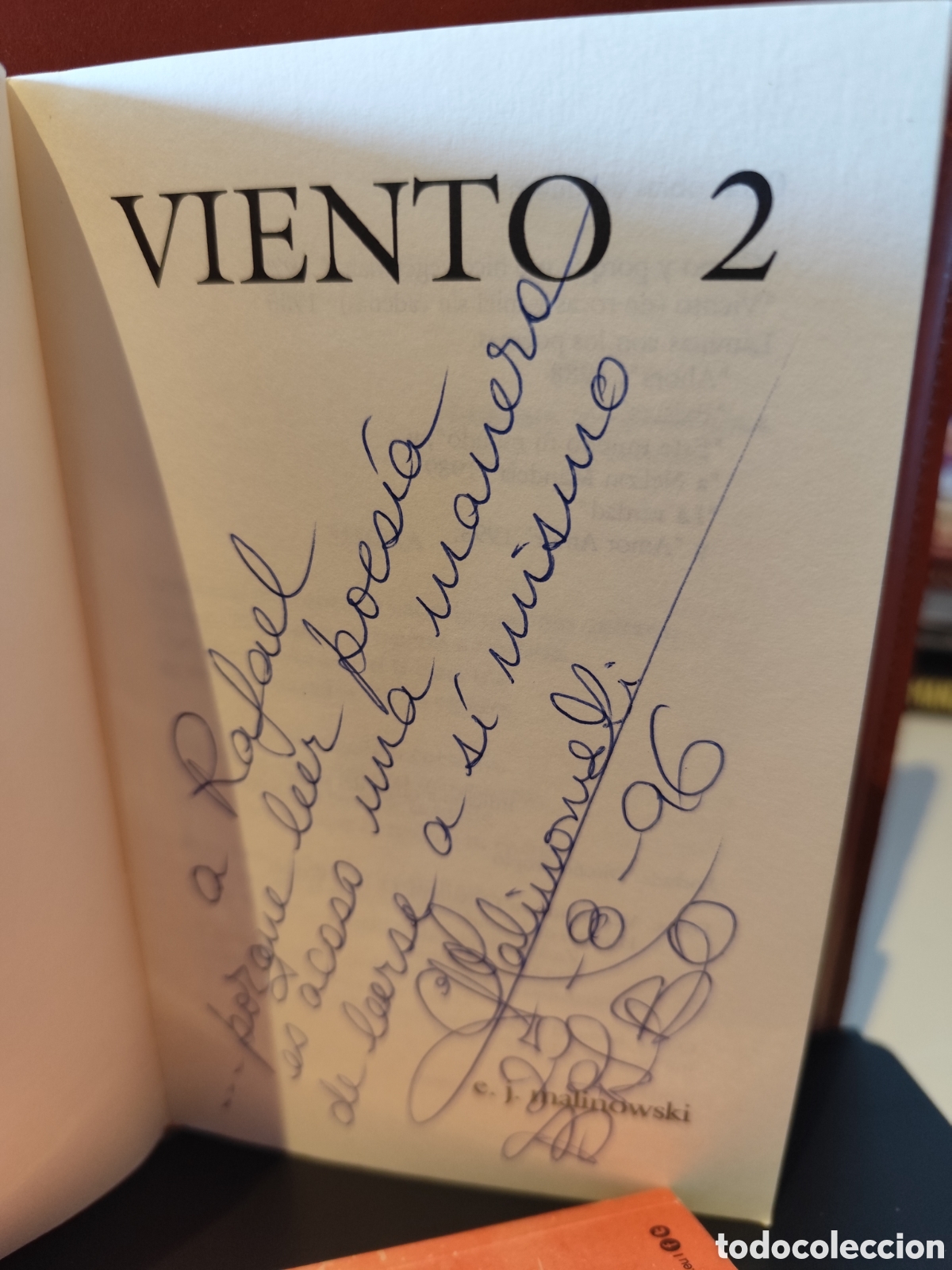 Libros de segunda mano: Viento 2. C. J. Malinowski - Foto 2