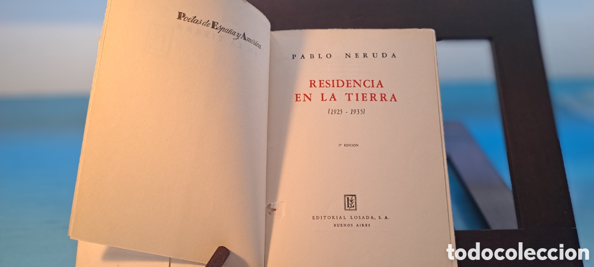 Libros de segunda mano: Pablo Neruda: Residencia en la tierra - Foto 2