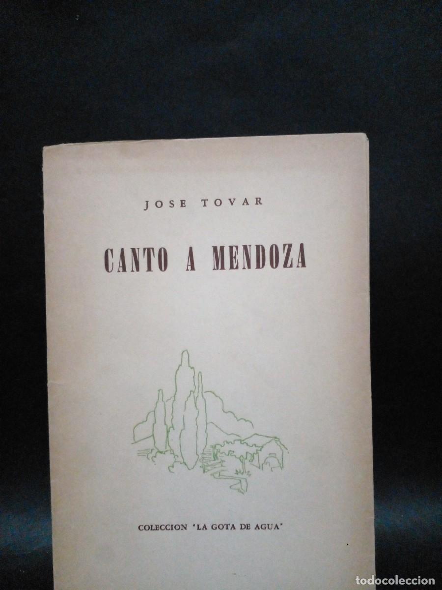 Gebrauchte B&uuml;cher: JOSE TOVAR-CANTO A MENDOZA-1950
