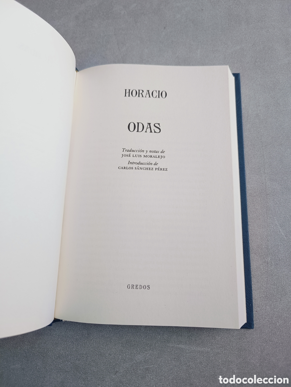 Libros de segunda mano: Odas. Horacio. RBA coleccionables. Gredos. - Foto 4