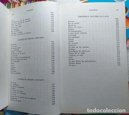 Libros de segunda mano: Poetas rom&aacute;nticos franceses. Ed. biling&uuml;e - Foto 3
