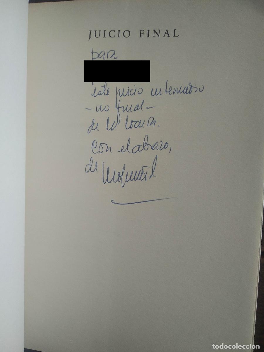Libros de segunda mano: JUICIO FINAL - MIGUEL FERN&Aacute;NDEZ - Foto 2
