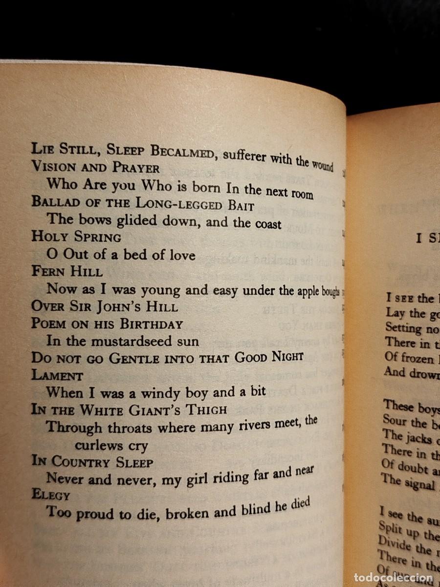 Libros de segunda mano: 1986. Collected poems 1934-1952. Dylan Thomas. - Foto 6