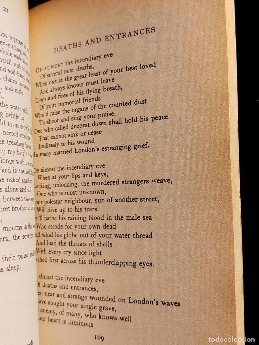 Libros de segunda mano: 1986. Collected poems 1934-1952. Dylan Thomas. - Foto 11