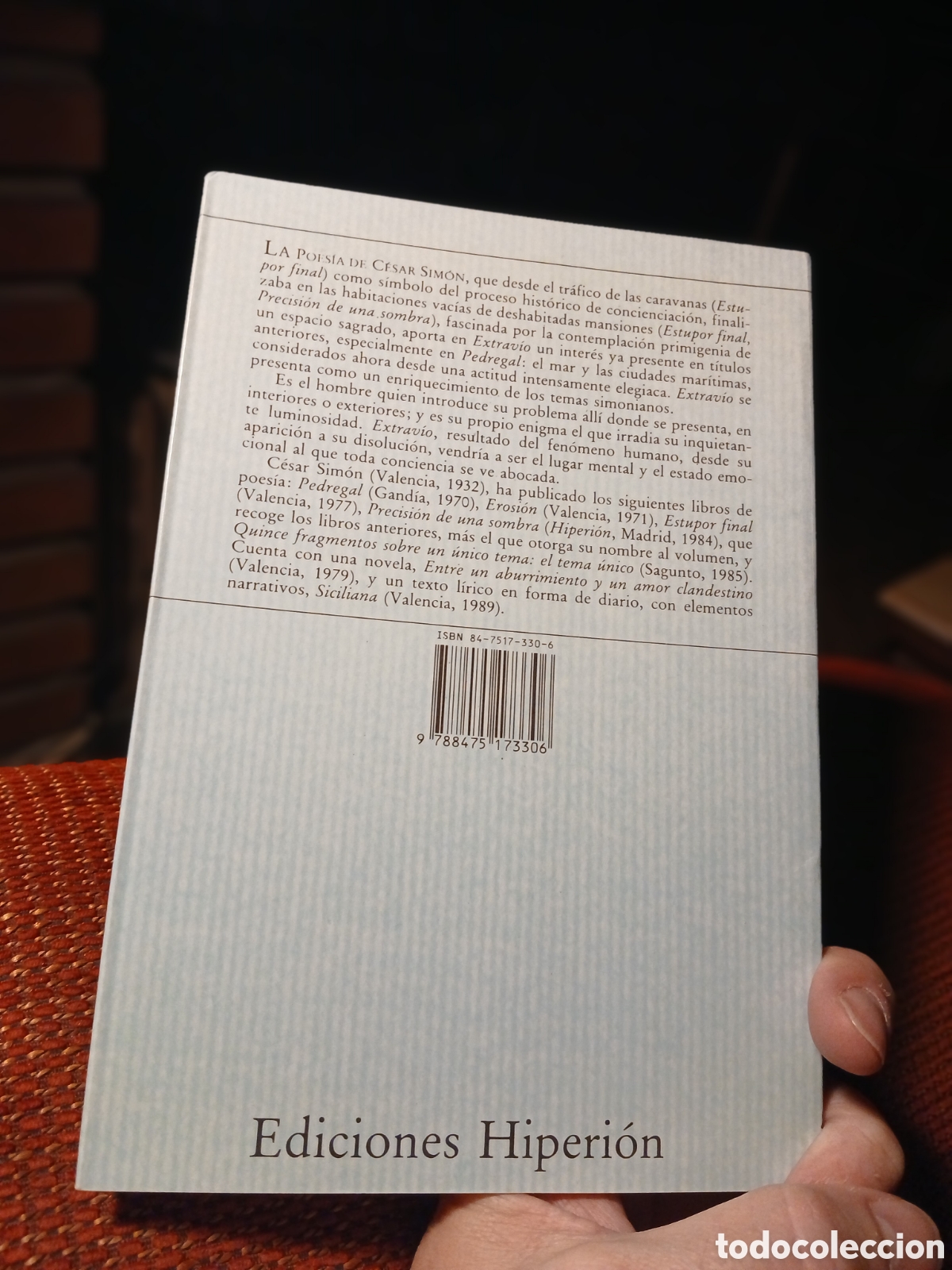 Libros de segunda mano: Extrav&iacute;o, C&eacute;sar Sim&oacute;n (ejemplar dedicado) - Foto 3