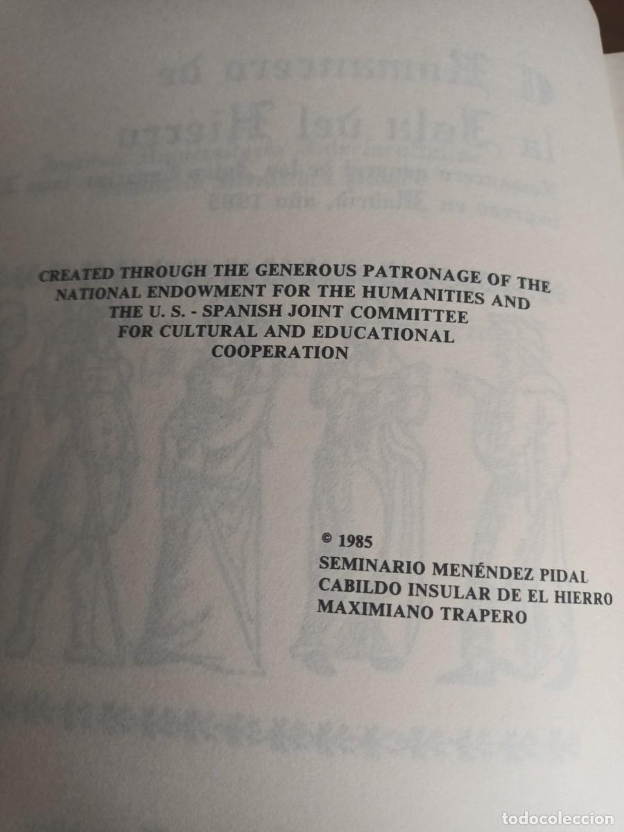 Libros de segunda mano: Romancero de la Isla del Hierro - Foto 8