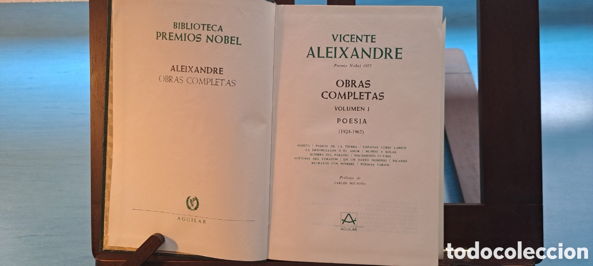 Libros de segunda mano: Vicente Aleixandre Obras Completas - Foto 1