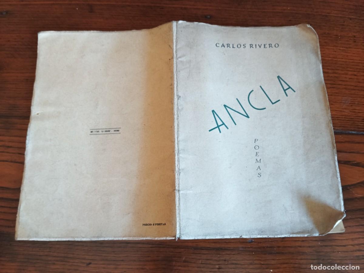 Libros de segunda mano: ANCLA, POEMAS. - CARLOS RIVERO. - Foto 2