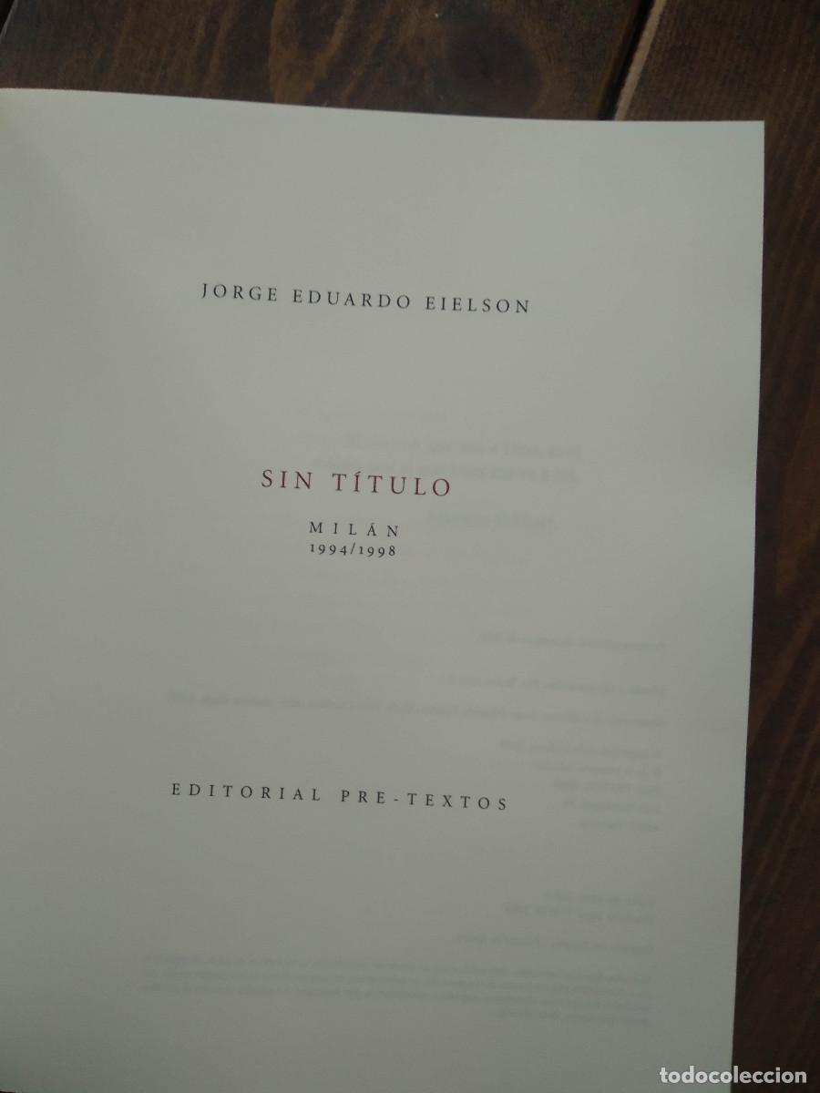 Libros de segunda mano: SIN TITULO - Jorge Eduardo Eielson - Foto 2