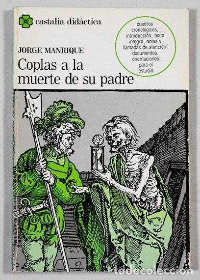 Second hand books: Coplas a la Muerte de Su Padre - Jorge Manrique - Editorial Castalia - 1988 - Didactica, N&ordm; 002