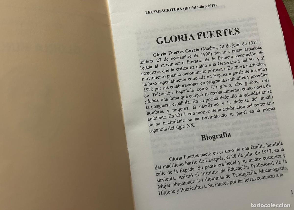 Libros de segunda mano: EN EL CENTENARIO DE GLORIA FUERTES - Foto 2