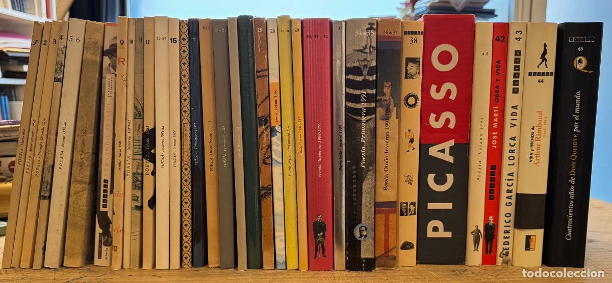 Libros de segunda mano: Poes&iacute;a. Revista Ilustrada de Informaci&oacute;n Po&eacute;tica. N&ordm; 1 (marzo 1978) - N&ordm;45 (mayo 2005)