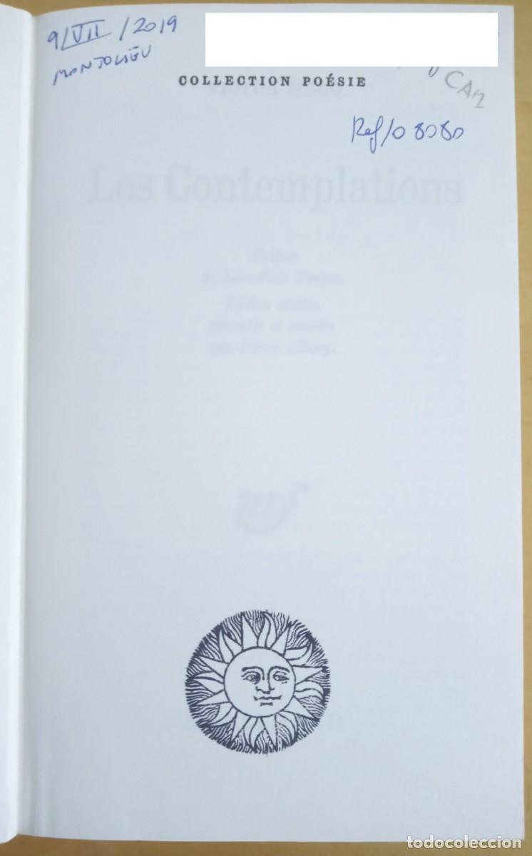 Libros de segunda mano: VICTOR HUGO LES CONTEMPLATIONS - Foto 11