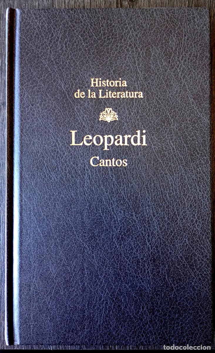 Libros de segunda mano: Giacomo Leopardi . Cantos - Foto 1