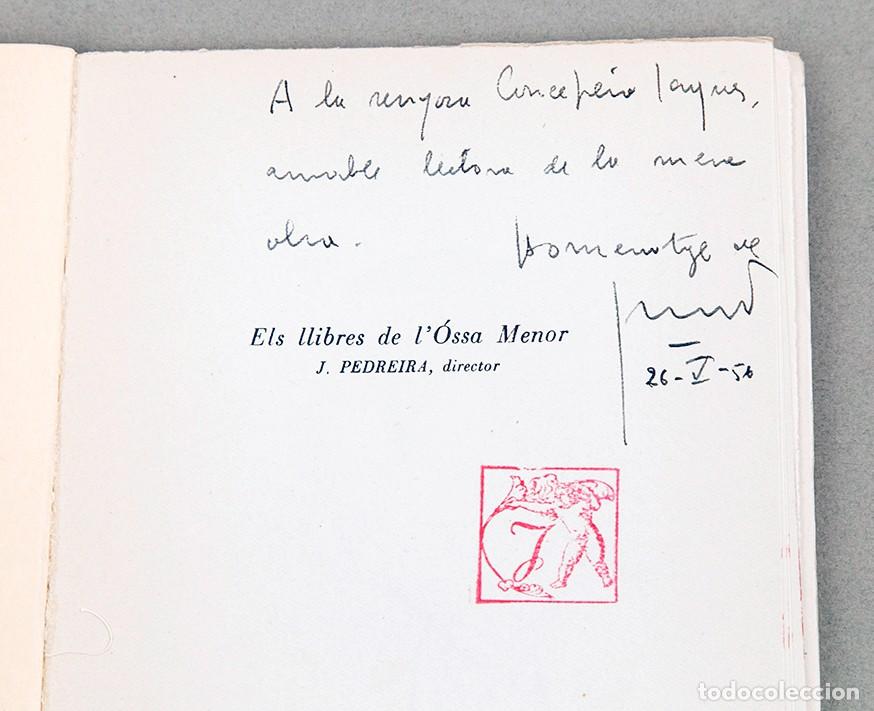 Libros de segunda mano: JOAN PERUCHO - EL MEDIUM - 1954 - DEDICATORIA AUT&Oacute;GRAFA DEL AUTOR - Foto 1