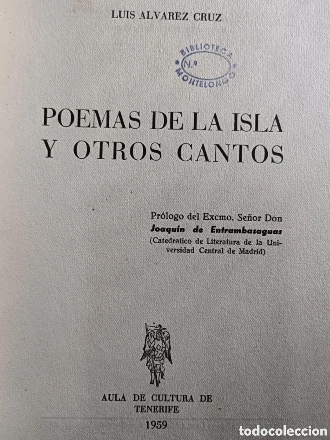 Libros de segunda mano: Poemas de la isla y otros cantos. - Foto 2