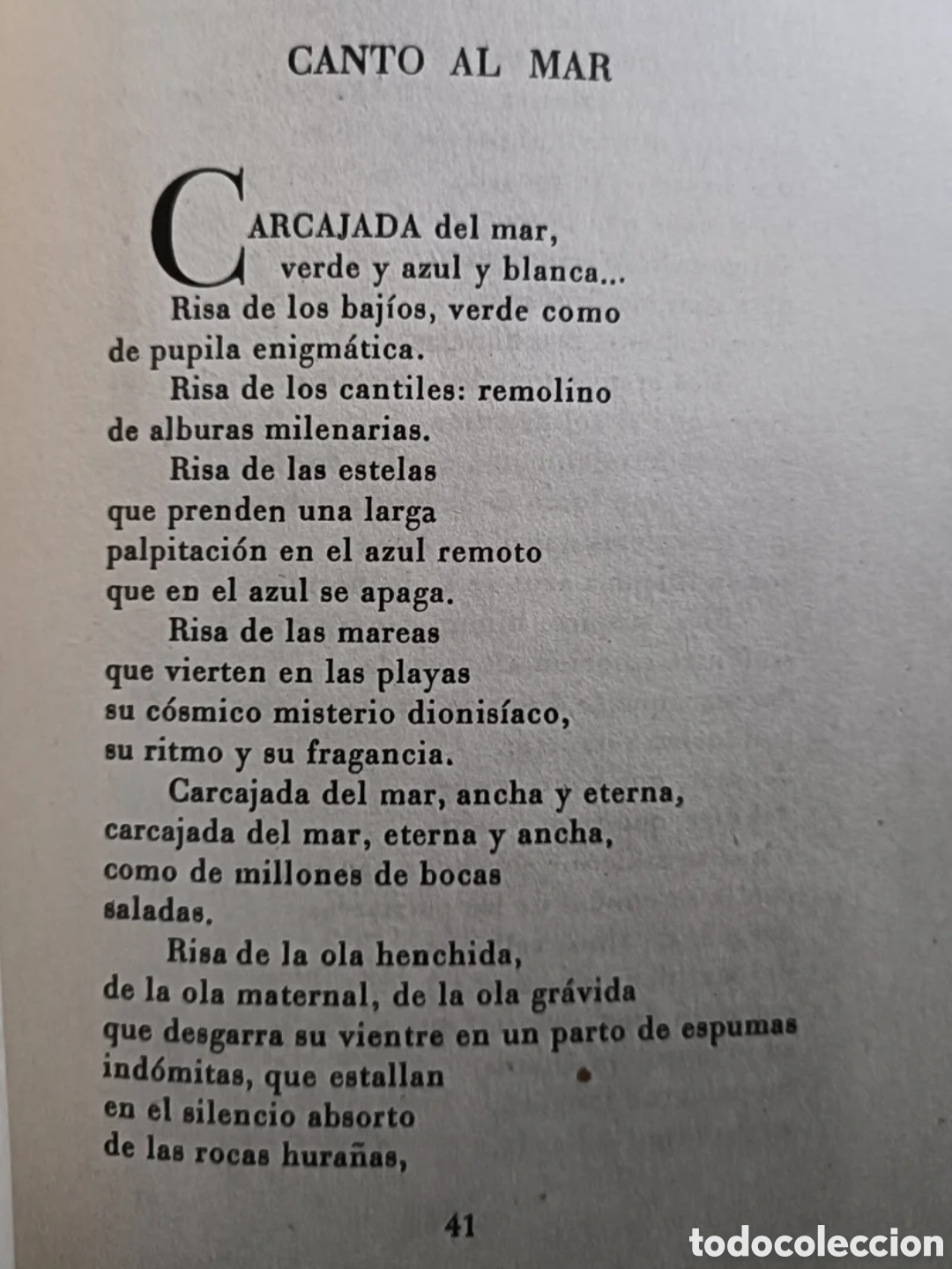Libros de segunda mano: Poemas de la isla y otros cantos. - Foto 3