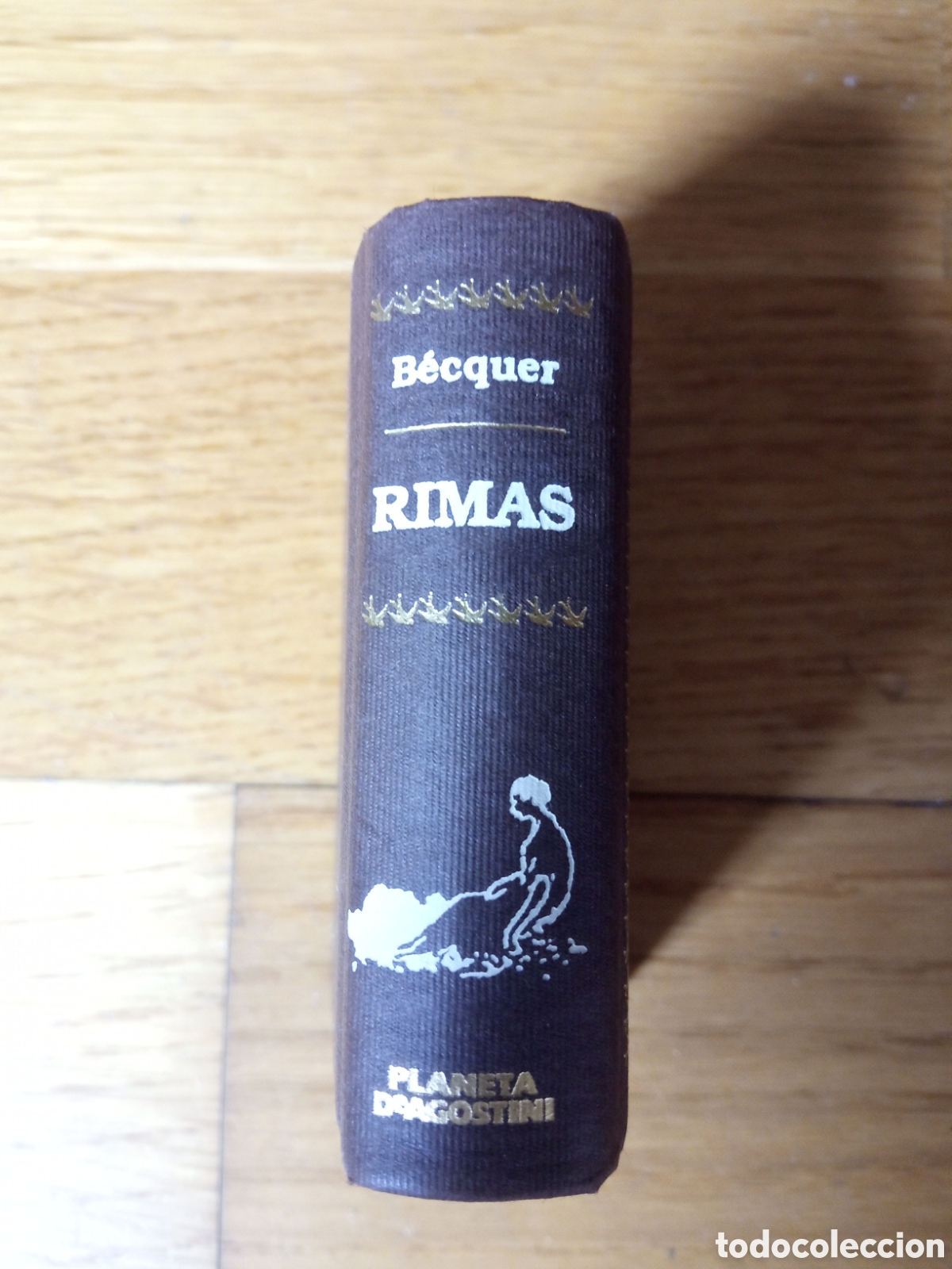 Libros de segunda mano: Rimas, Gustavo Adolfo B&eacute;cquer. Libros en miniatura - Foto 2
