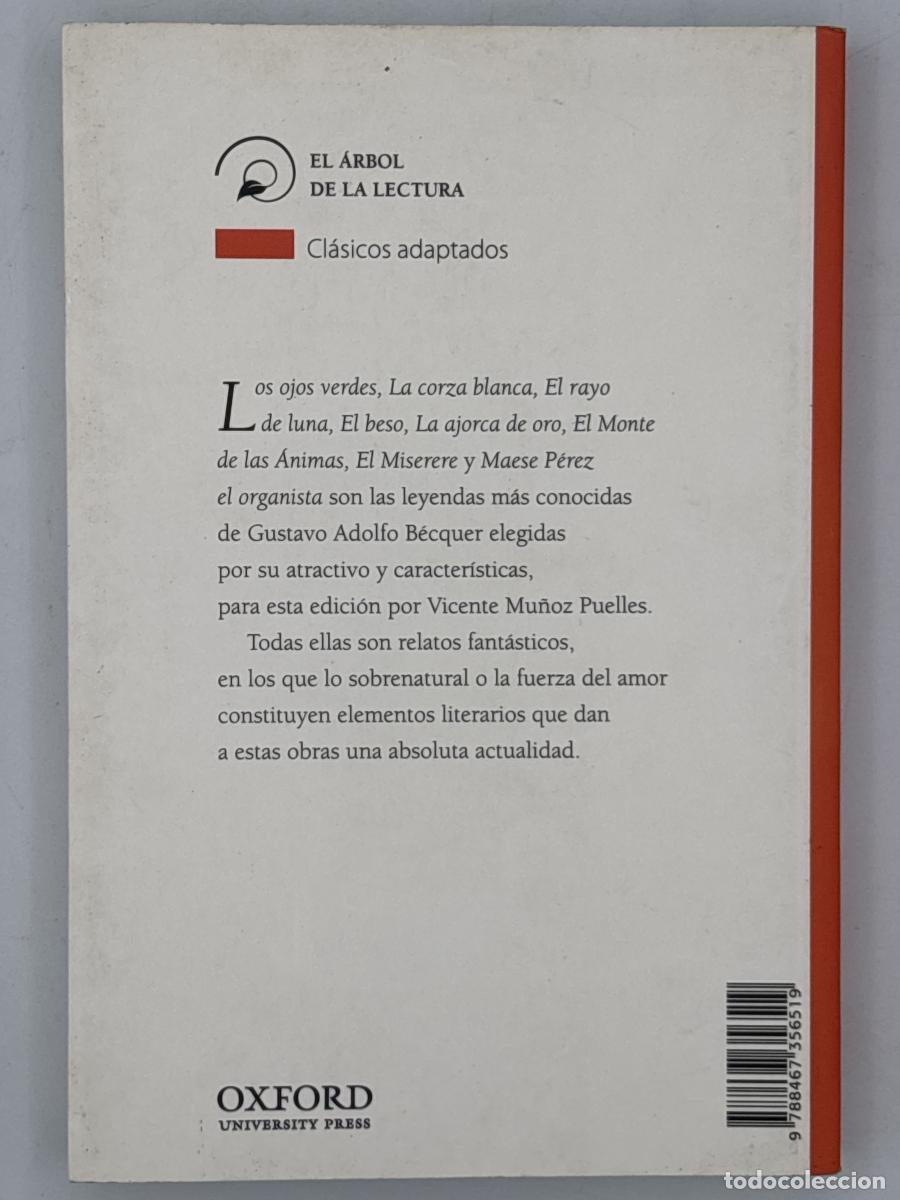 Libros de segunda mano: Leyendas - B&eacute;cquer, Gustavo Adolfo - Foto 2