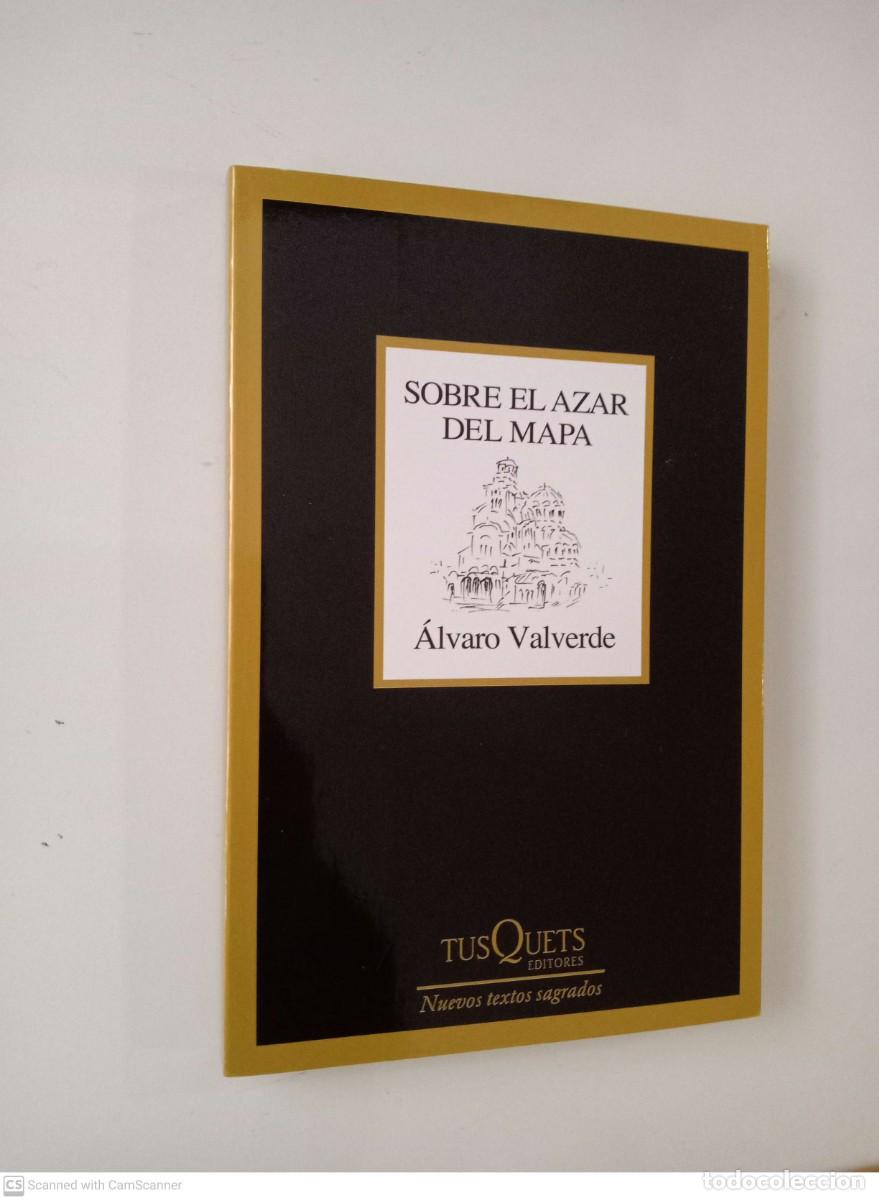 Libros de segunda mano: Sobre el azar del mapa [&Aacute;lvaro Valverde] - Foto 1