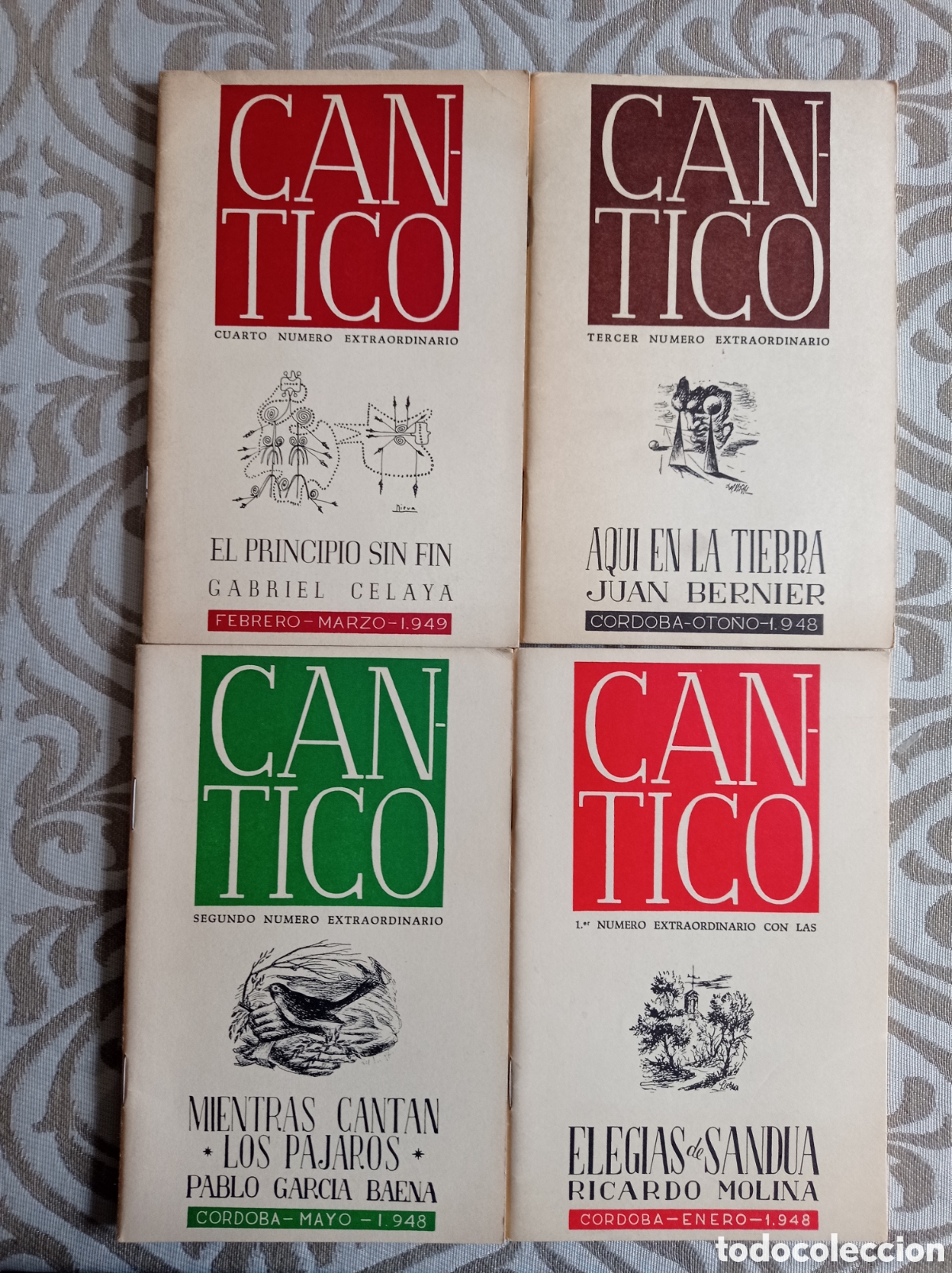 Libros de segunda mano: C&Aacute;NTICO, N&Uacute;MEROS EXTRAORDINARIOS. FACS&Iacute;MILES - Foto 1