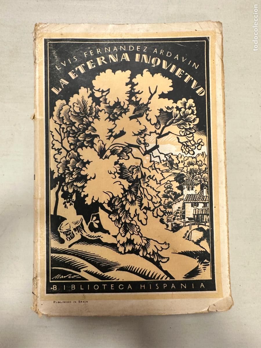 Libros de segunda mano: FERN&Aacute;NDEZ ARDAV&Iacute;N, Luis - La eterna inquietud : versos 1922 - Foto 1